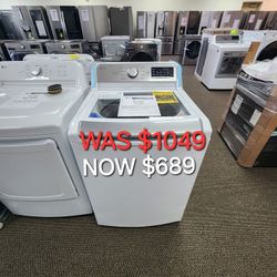 5.5 Cu. Ft. Large Capacity Samrt Top Load Washer 
