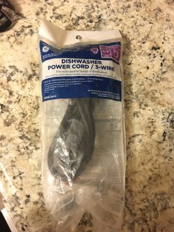 Dishwasher Power Cord GE 5 ft. 4-in.