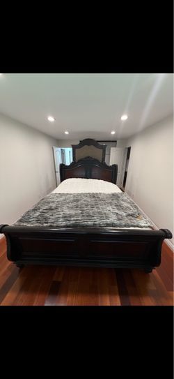 Cal King bed frame and dressers