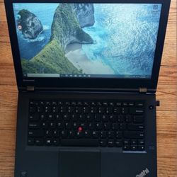Lenovo Thinkpad 14 Inch Laptop Intel Duo Core 8 GB RAM 128 GB SSD Webcam DVDRW Wi-Fi Wireless Windows 10 Professional OS