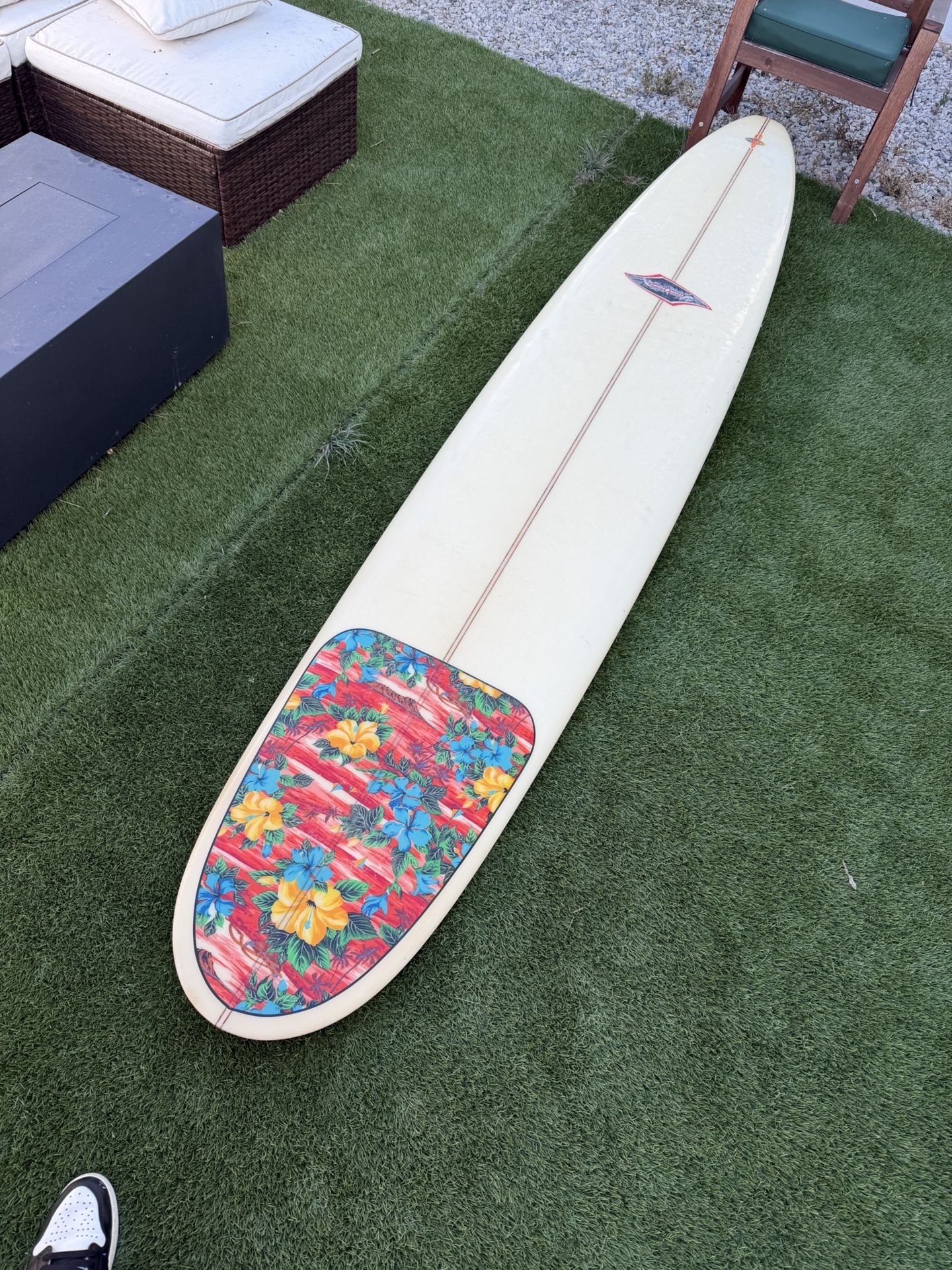 10ft Oakfoils Surfboard Longboard