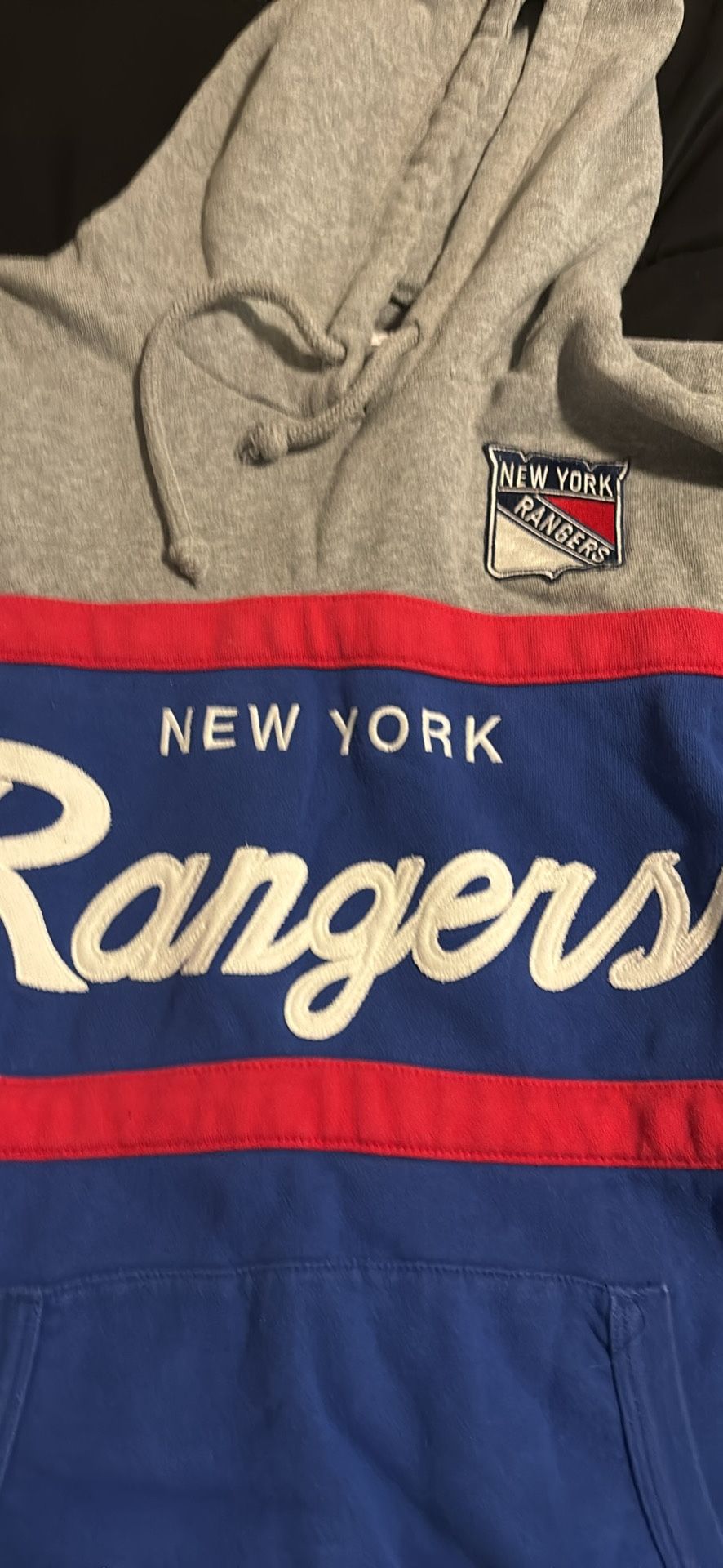 Mitch n Ness New York Rangers Hoodie