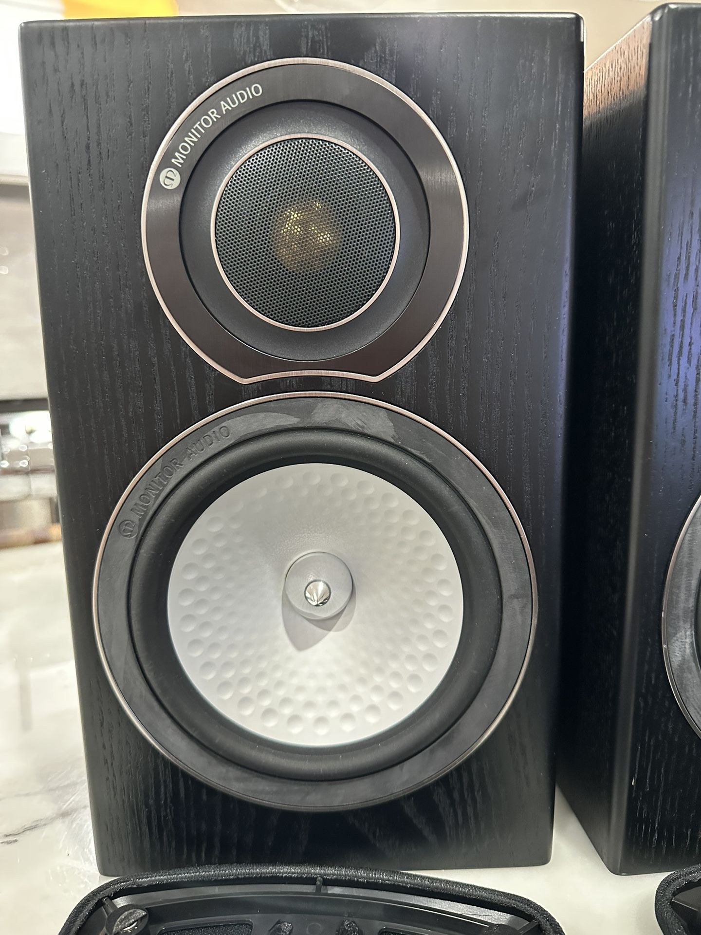 Monitor Audio RX1 Speakers Black Excellent Condition - Main Image