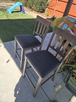 Two Set Chair Gray. New