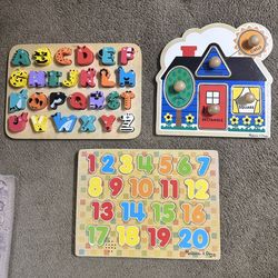 Wooden Puzzle Games By Mellisa & Doug 