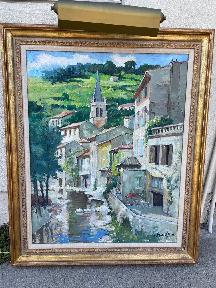Original Constantin Kludge Painting,