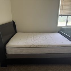 Full SIZE BED AND BED FRAME 