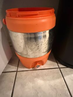 Orange Igloo Water Cooler Jug with Spigot