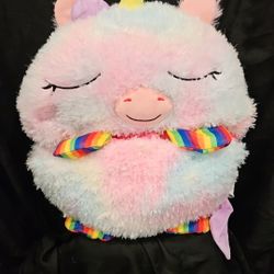 Happy Nappers: Pillow & Sleepy Sack: Rainbow Unicorn. 🌈