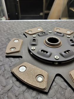 6 PUCK COPPER CERAMIC CLUTCH DISC FOT TOYOTA SUPRA, MR2, CAMRY, CELICA, 4RUNNER, TACOMA