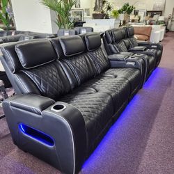 Power Reclining Sofa And Loveseat 