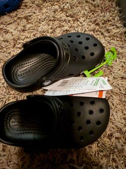 Brand new boy crocs