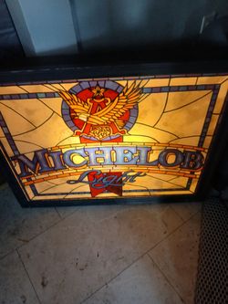 Beer sign( Works)michelob lighted sign