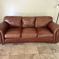 Leather Couch