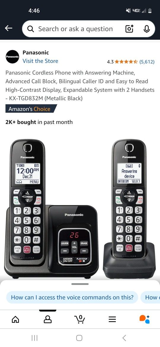Panasonic Cordless Phones