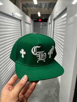 Chrome Heart Green fitted cap