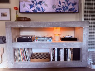 64” Wood Console Table / TV Stand