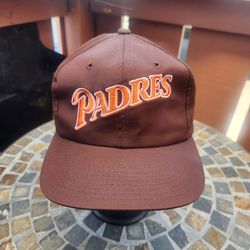 Rare Vintage San Diego Padres 1980's Sports Specialties Adjustable Snapback Hat