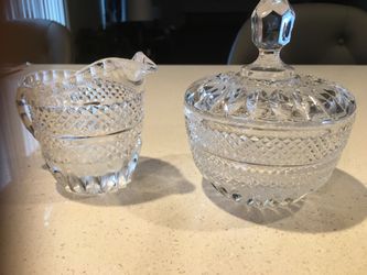 Vintage creamer/ sugar bowl