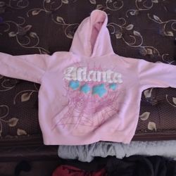 Pink Atlanta Sp5der Hoodie