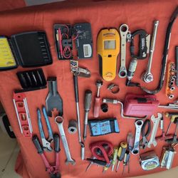 Assorted Tools Plus Tool Bag