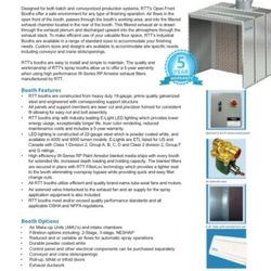 RTT Open Front Paint Booth