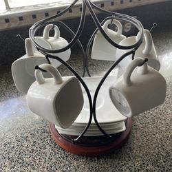 Espresso Cup And Plate Set