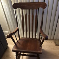 Wood Rocking Chair