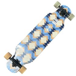 NEW Longboard Skateboard Sola Sports 38.75" Bamboo Premium Graphic Design