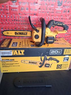DEWALT 20V MAX 12-IN.  COMPACT CORDLESS CHAINSAW ( TOOL ONLY  )