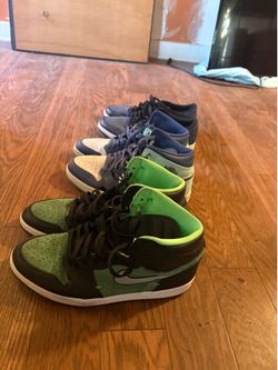 Jordan 1 Retro High Zoom Zen Green/ Jordan 1 retro Blue Mint / Jordan 1 retro low 85’ royal