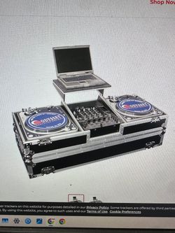 Odyssey DJ Glide Style Coffin Case FZGSBM12W+