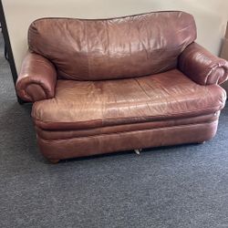 Leather  Sofa -  —-free