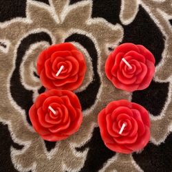 Red Rose 🌹 Floating Candles $1.50 Each 