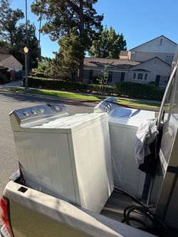 Washer and dryer