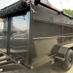New 8x4x12 Hydraulic Dump Trailer 🔥
