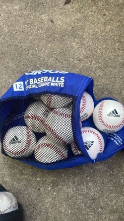 Adidas 9”BASEBALLS official League white