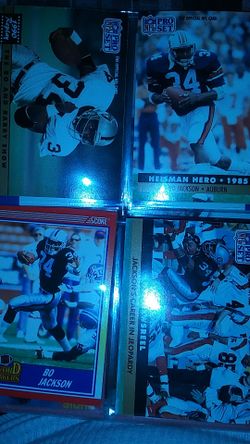 1990 Bo Jackson 5 card lot