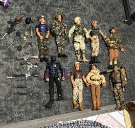 Vintage GI Joe Dolls