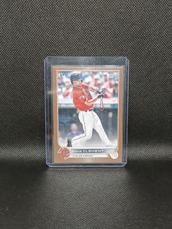 2022 Topps Baseball Ernie Clement RC Cleveland Guardians #71 Gold Parallel Numbered /2022 Mint