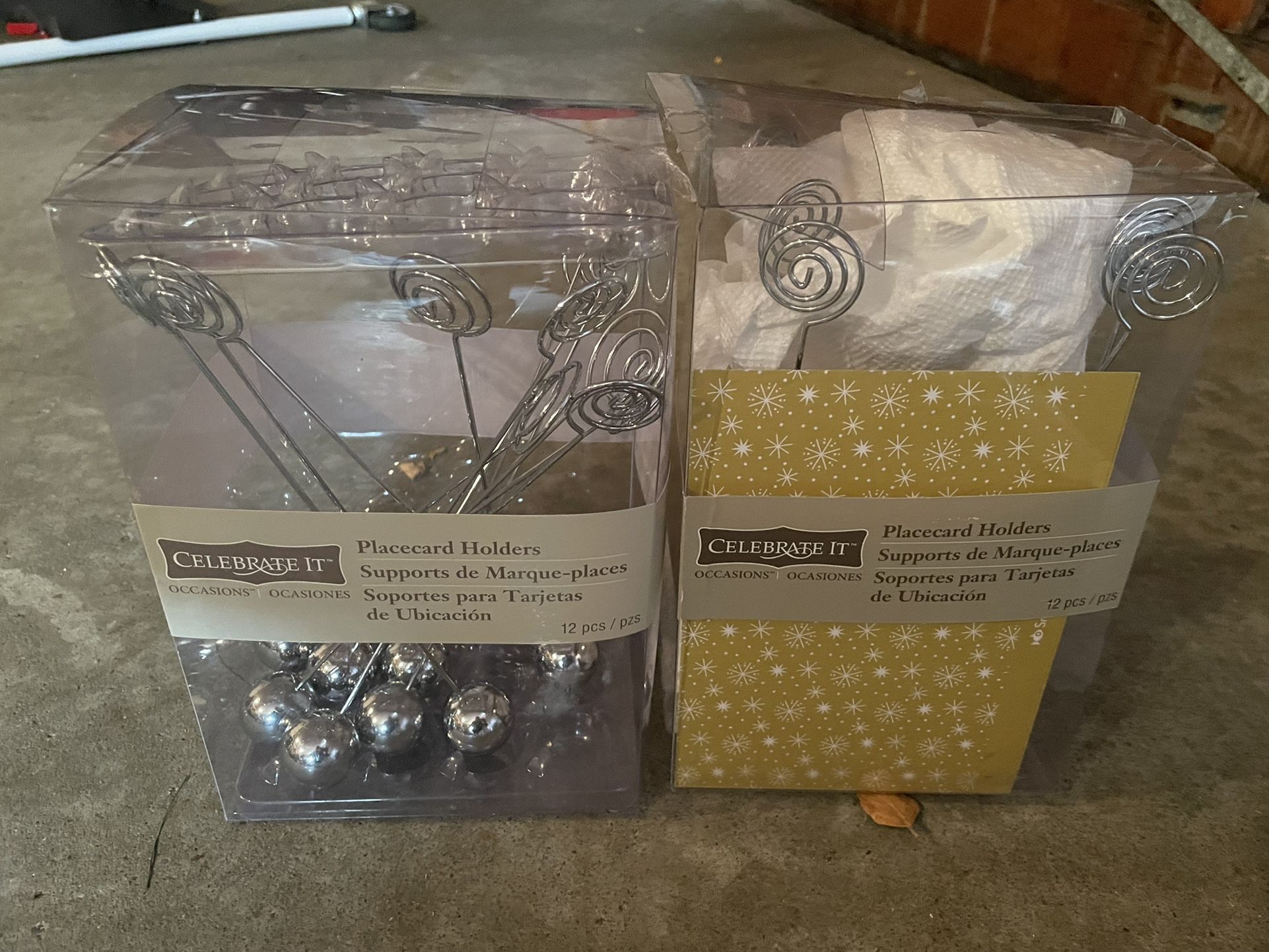 Wedding Place  Card Holders 