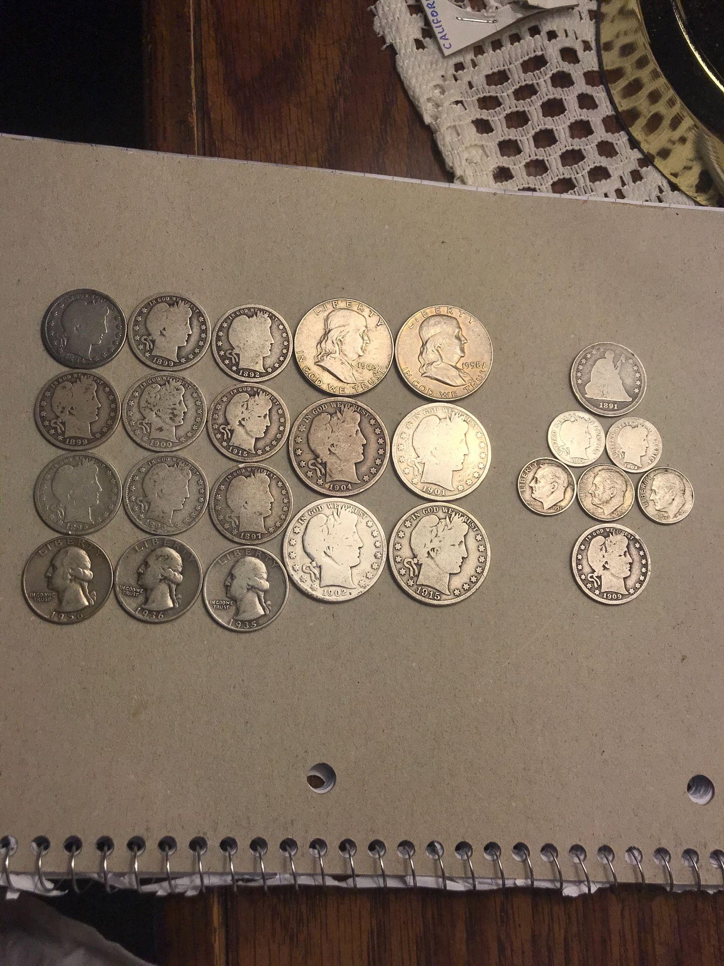 US /Silver coins