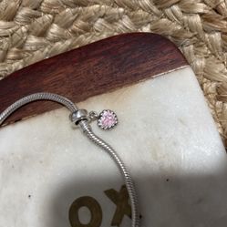 Pandora Pink Love Charm