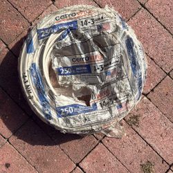 Romex. 12/3.  250pies