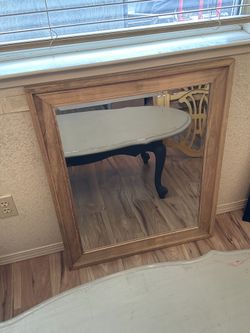 Wooden Mirror