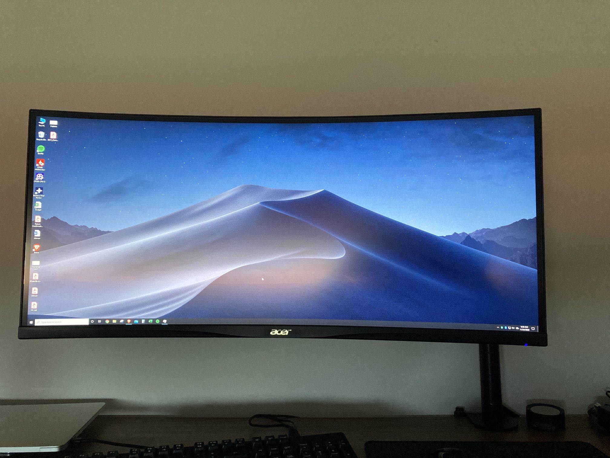 Acer Ultrawide Monitor 34 Inch