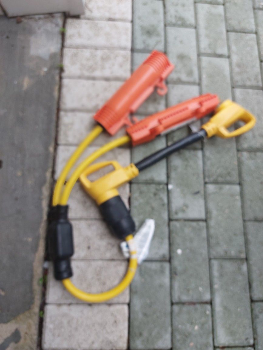 Electrical RV CORD AND ADAPTER