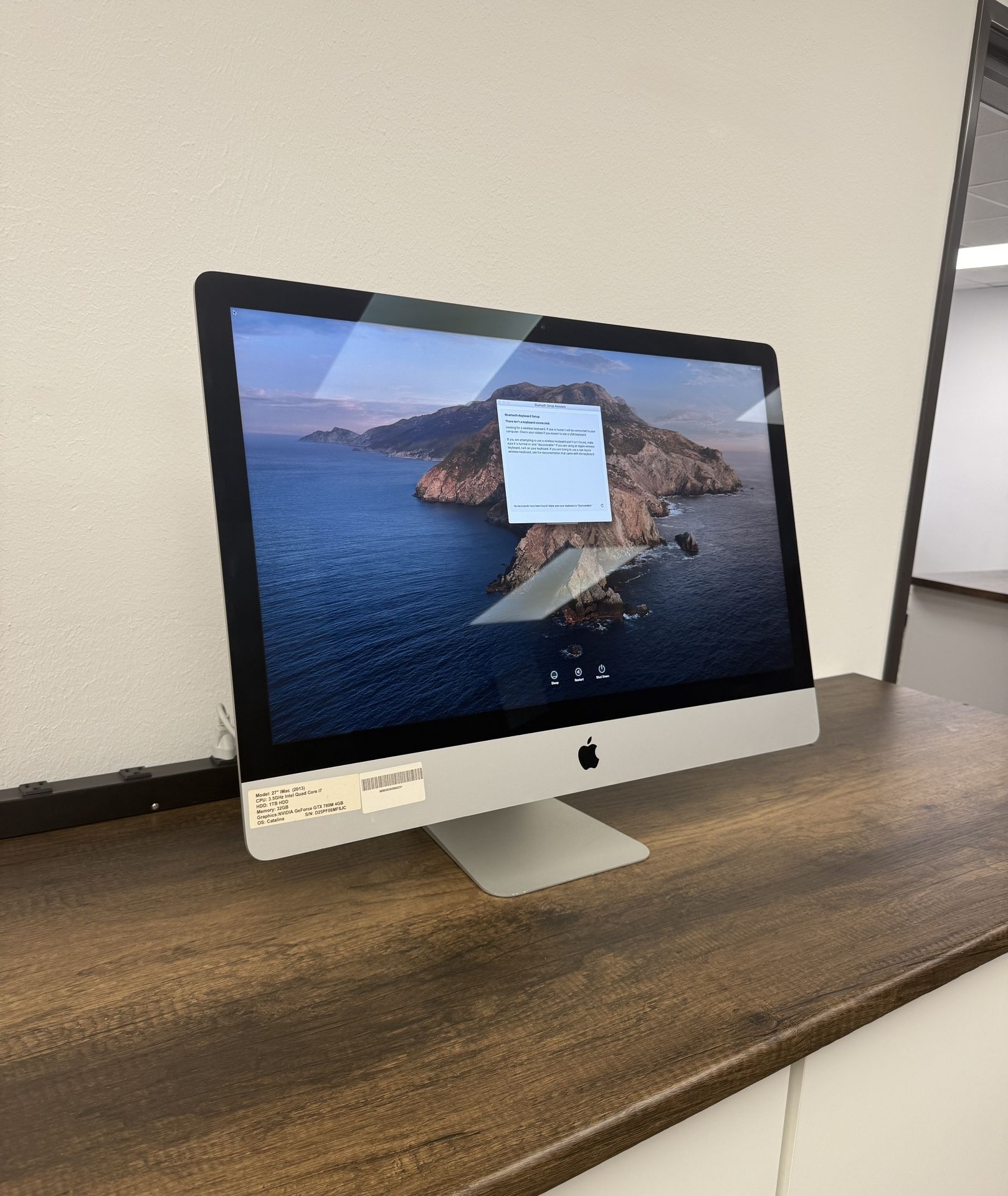 iMac 27 inch 32GB RAM*1TB HDD*3.5Ghz Intel Quad Core i7