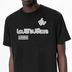 LV T - Shirt In Black Tee