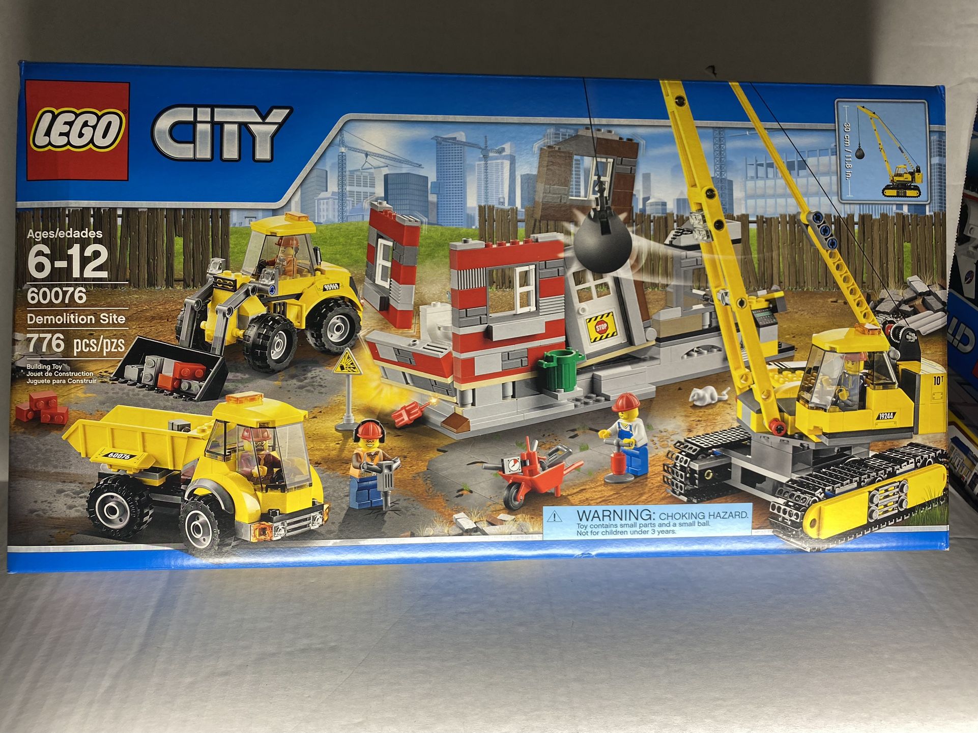 NEW LEGO City Demolition Site Set 60076 from 2015 Factory Sealed